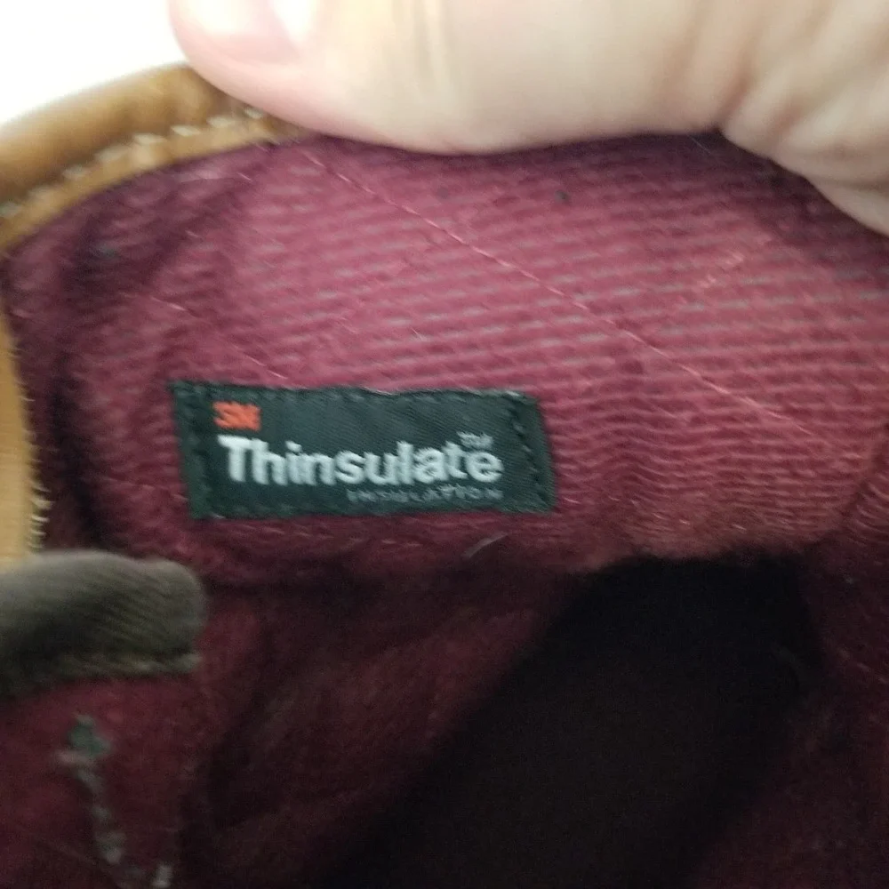 L.L. Bean Boots Mens Size 10 Medium Brown Gore-Tex Thinsulate Duck Rain Winter